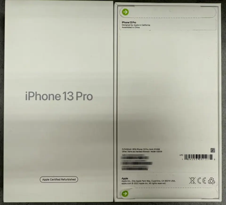 Phones(手機)-CPO-iPhone 13 Pro-2 Sim-A2639-ZA-A-512GB-Not Activate - LiuDao iPhone stock photo 1