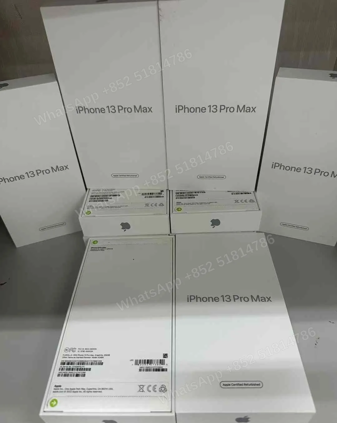 Phones(手機)-CPO-iphone 13 ProMax-1 Sim+E Sim-A2484-LL-A-256GB-Not Activate - LiuDao stock photo 1
