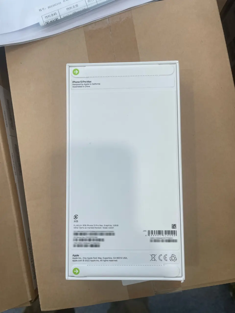 Phones(手機)-CPO-iPhone 13 ProMax-1 Sim+E Sim-A2641-J-A-128GB-Not Activate - LiuDao iPhone stock photo 1