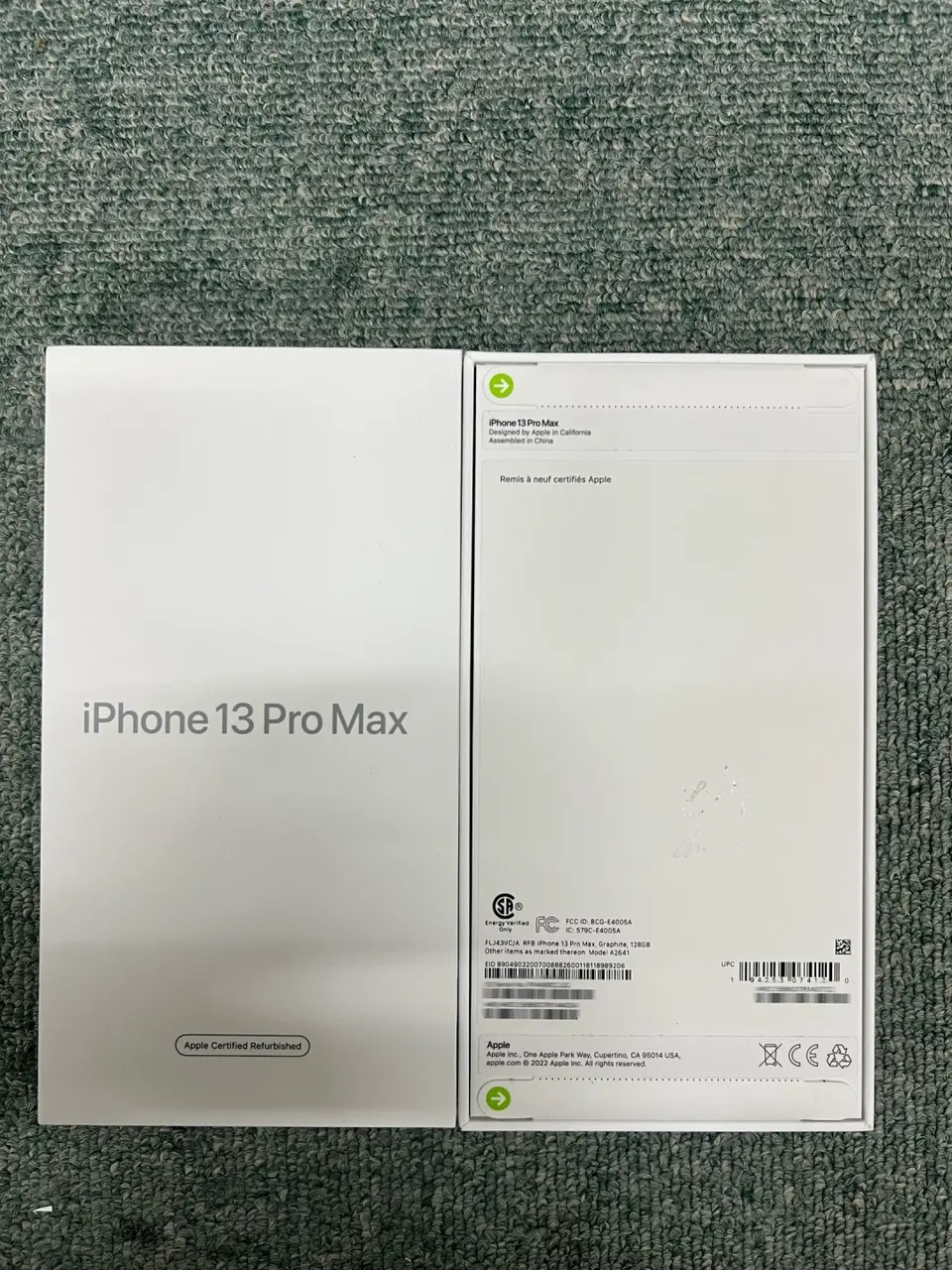 Phones(手機)-CPO-iPhone 13 ProMax-1 Sim+E Sim-A2641-VC-A-128GB-Not Activate - LiuDao iPhone stock photo 1