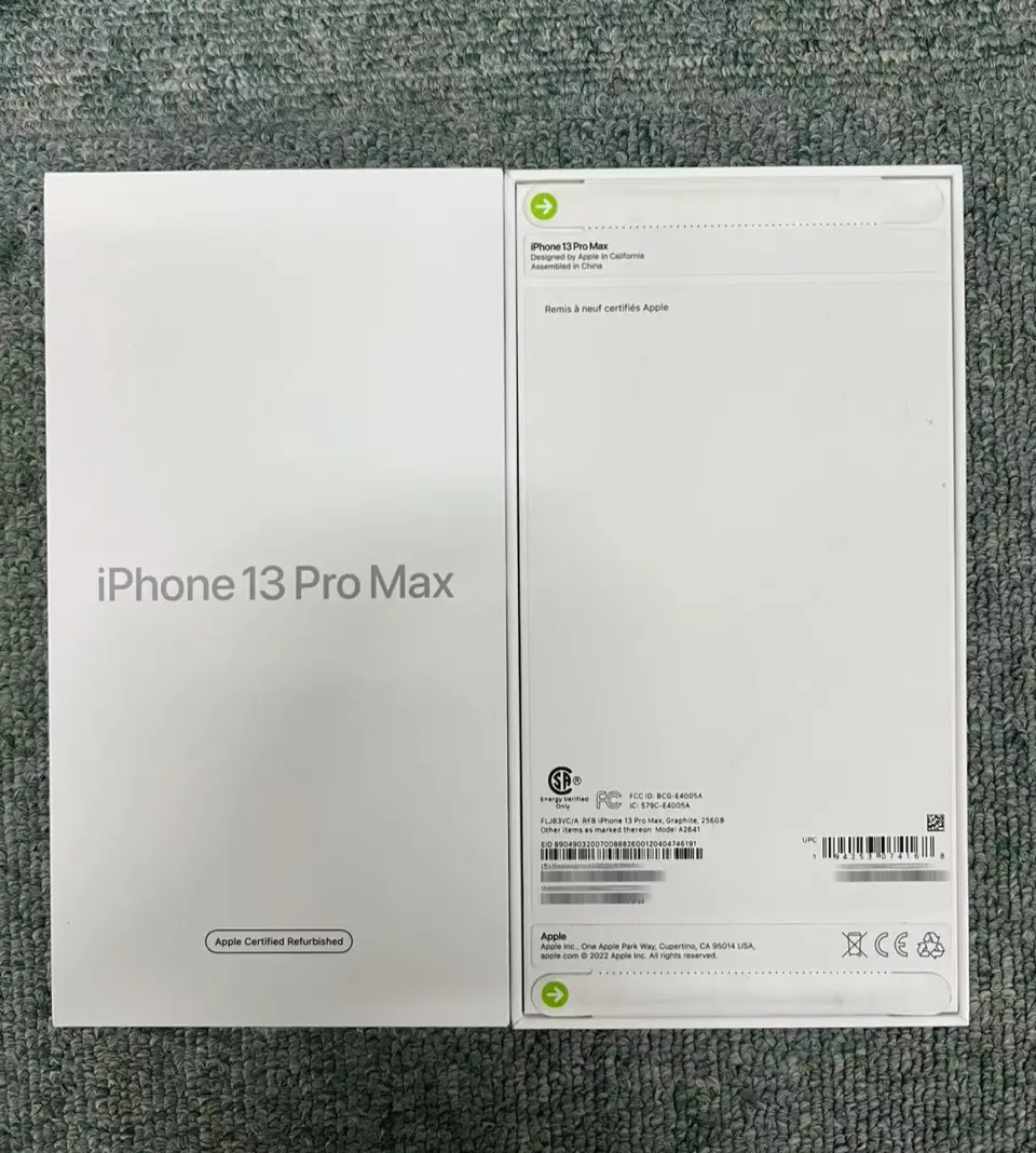 Phones(手機)-CPO-iPhone 13 ProMax-1 Sim+E Sim-A2641-VC-A-256GB-Not Activate - LiuDao iPhone stock photo 1