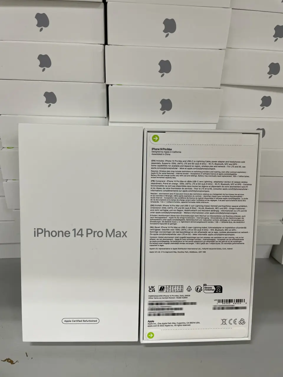 Phones(手機)-CPO-iPhone 14 ProMax-1 Sim+E Sim-A2894-ZD-A-256GB-Not Activate - LiuDao iPhone stock photo 1