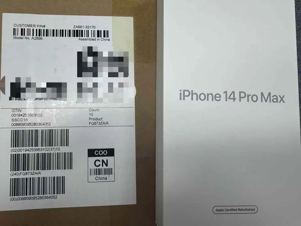 Phones(手機)-CPO-iPhone 14 ProMax-2 Sim-A2896-ZA-A-256GB-Not Activate - LiuDao iPhone stock photo 1