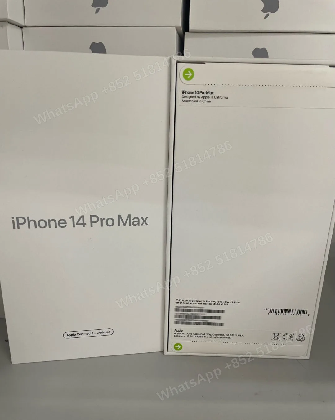 Phones(手機)-CPO-iphone 14 ProMax-2 Sim-A2896-ZA-A-256GB-Not Activate - LiuDao stock photo 2