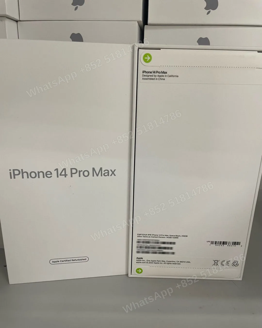 Phones(手機)-CPO-iphone 14 ProMax-2 Sim-A2896-ZA-A-256GB-Not Activate - LiuDao stock photo 2