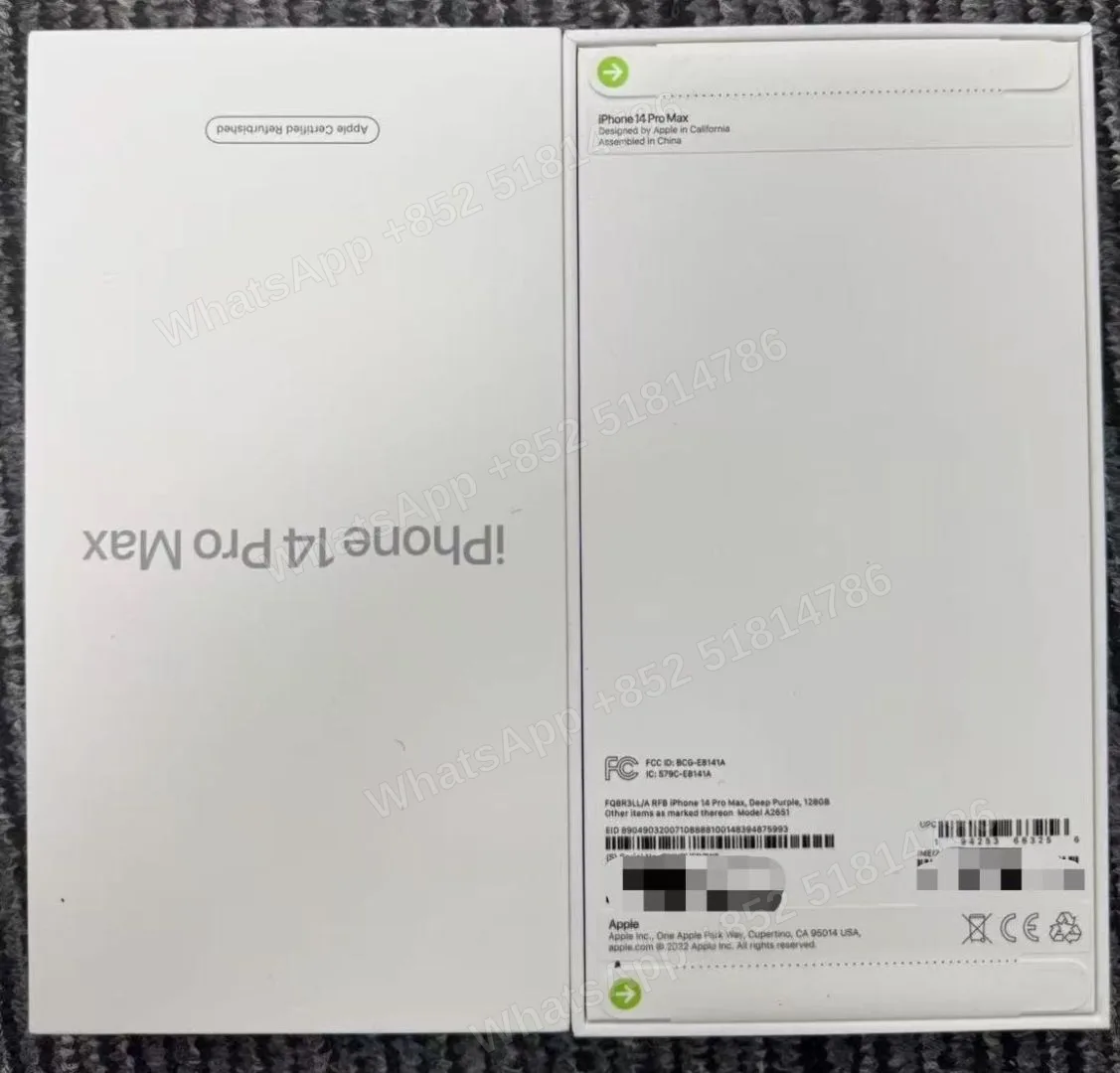 Phones(手機)-CPO-iphone 14 ProMax-E-Sim-A2651-LL-A-128GB-Not Activate - LiuDao stock photo 2