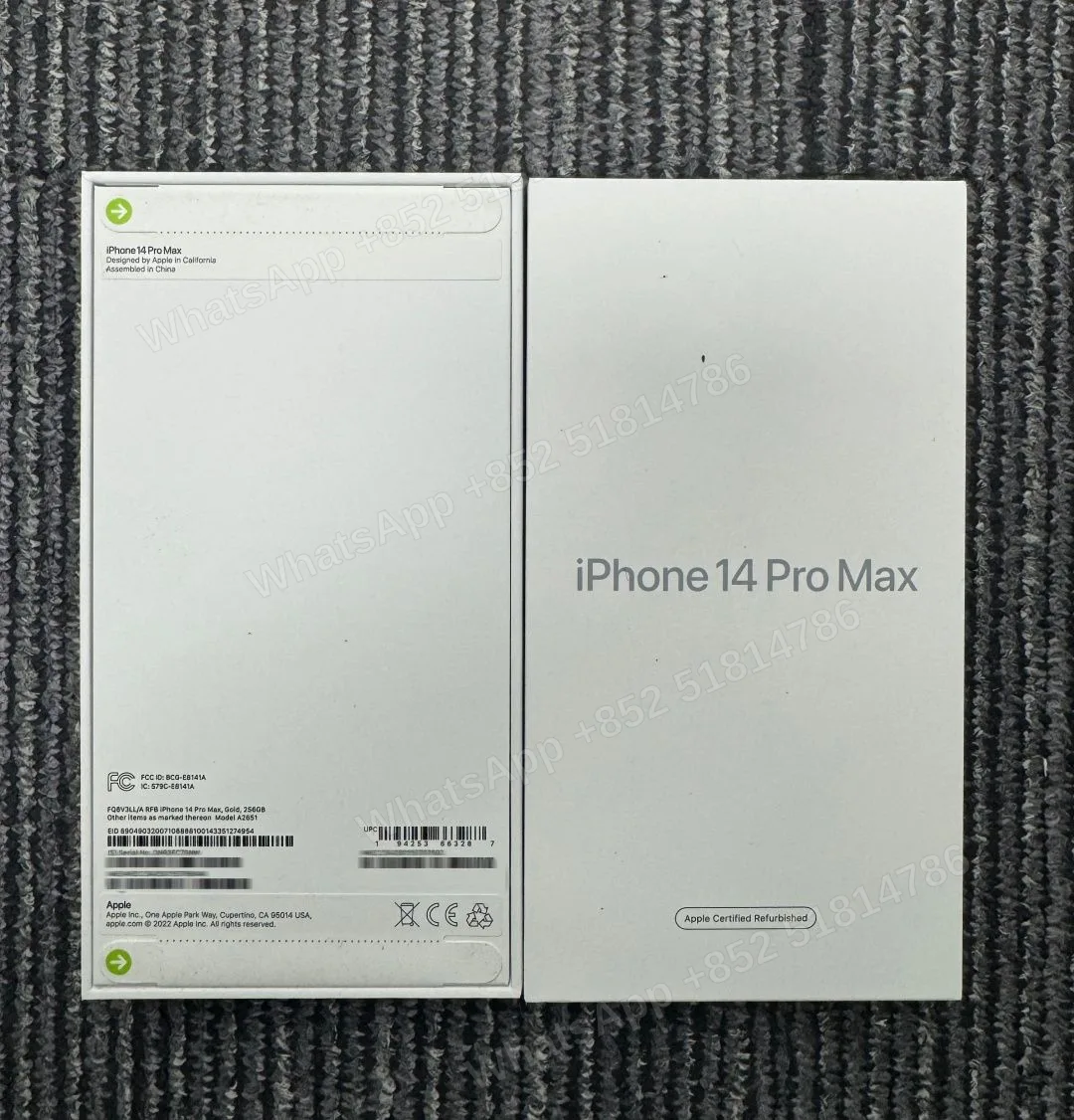 Phones(手機)-CPO-iphone 14 ProMax-E-Sim-A2651-LL-A-256GB-Not Activate - LiuDao stock photo 2