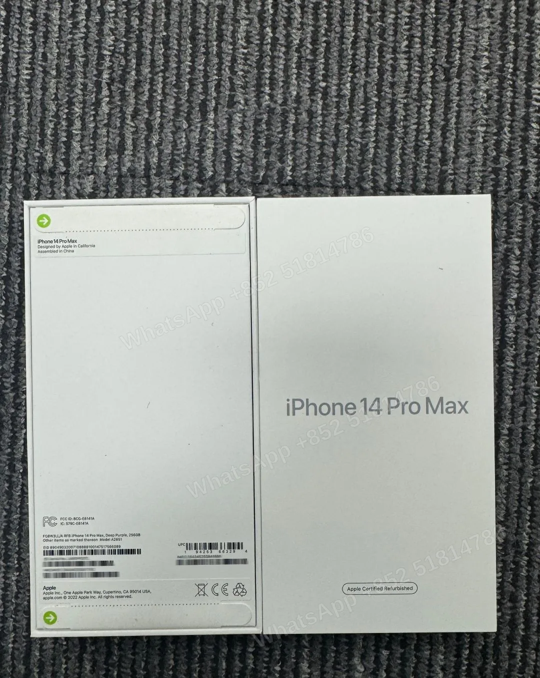 Phones(手機)-CPO-iphone 14 ProMax-E-Sim-A2651-LL-A-256GB-Not Activate - LiuDao stock photo 5
