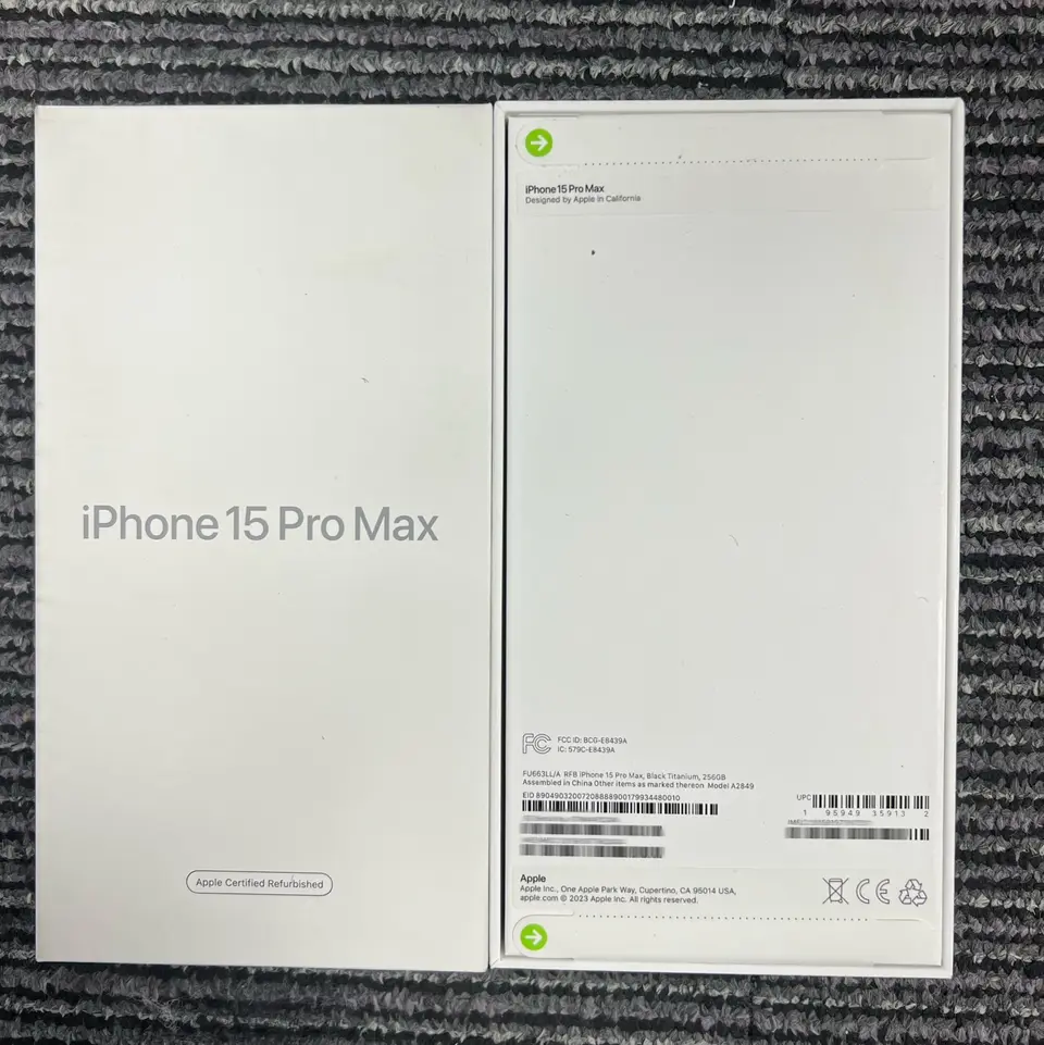Phones(手機) CPO iPhone 15 ProMax E-Sim A2849-LL/A - LiuDao iPhone stock photo 1