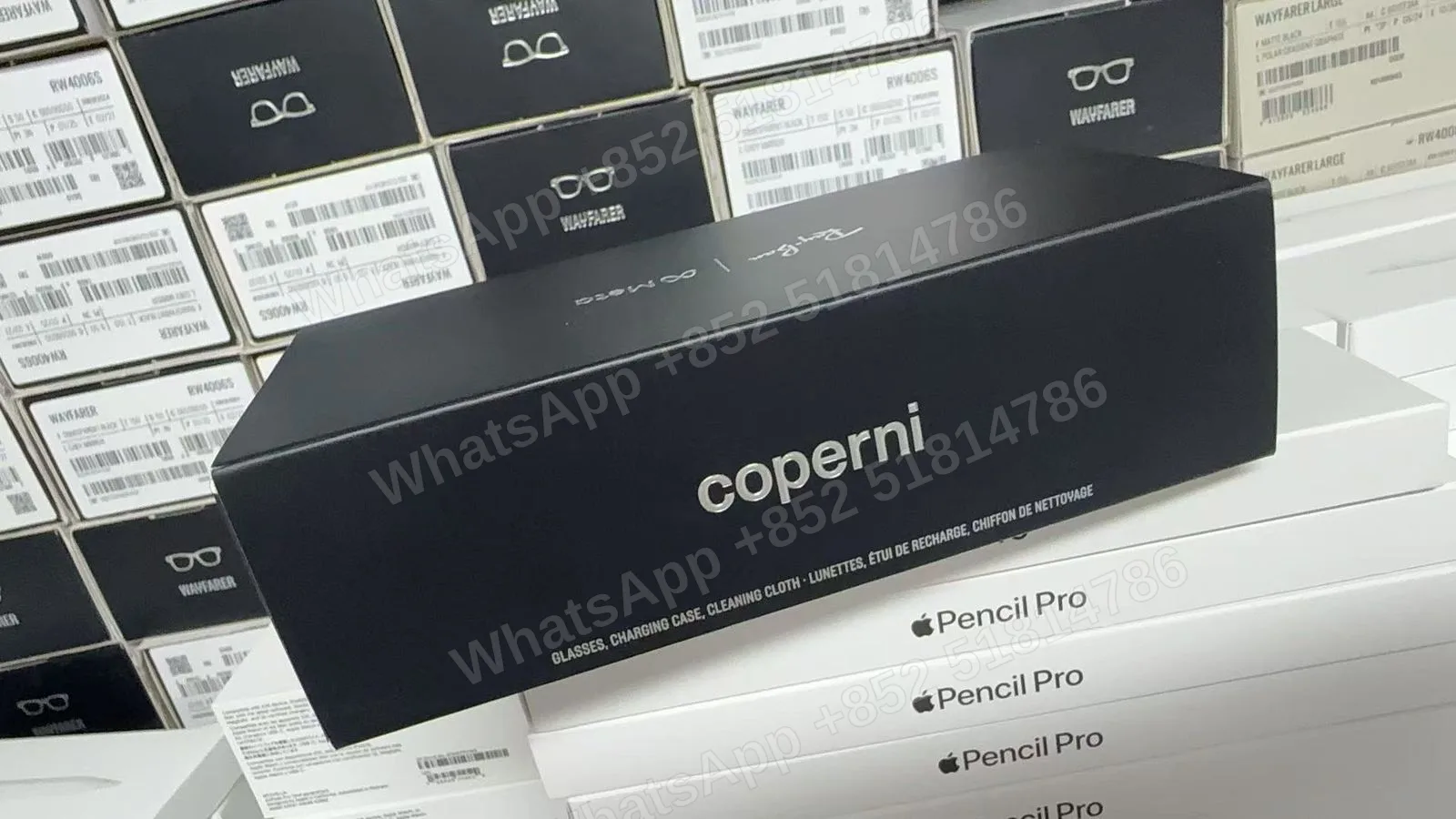 Rayban Meta Coperni Wayfarer - Smart AI Glasses 🕶️ Features: Photo Shooting 📸, Video Recording 🎥, Bluetooth Headphone