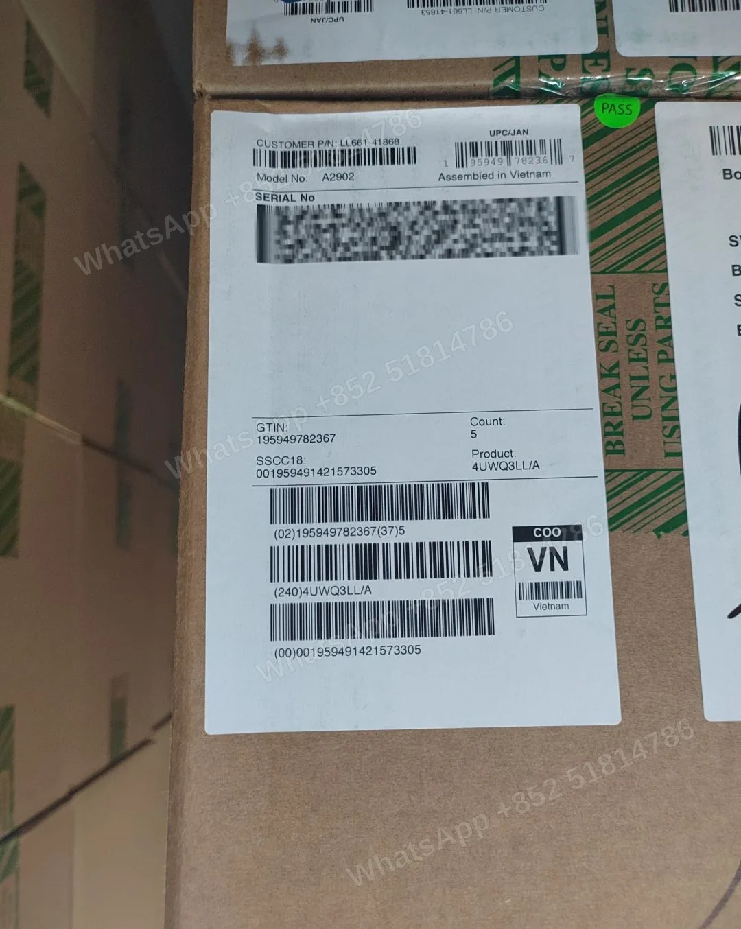 Tablets(平板電腦)-Asis-iPad Air 6 11-inch（2024）M2-Wi-Fi-A2902-LL-A-1TB-Active - LiuDao stock photo 1