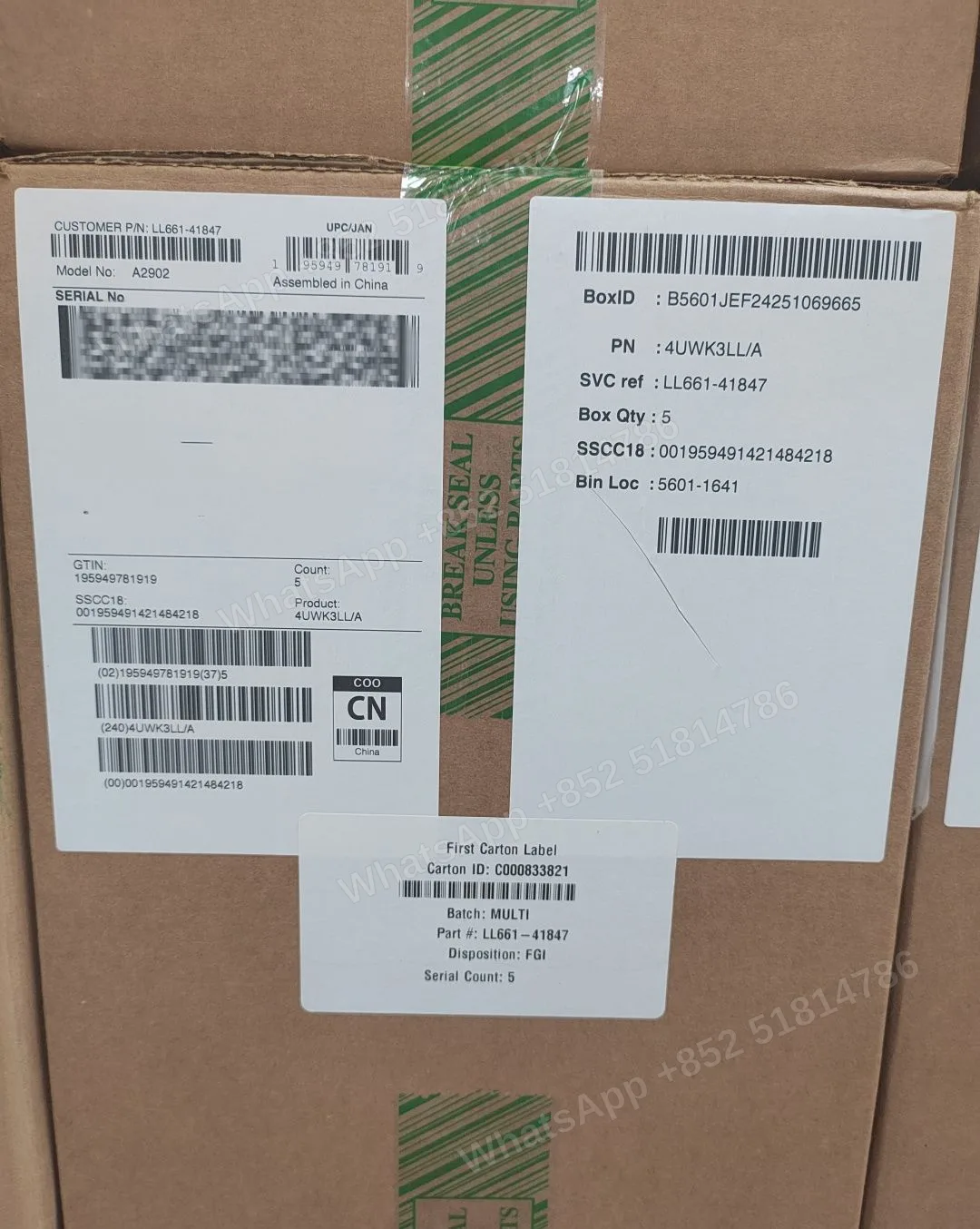 Tablets(平板電腦)-Asis-iPad Air 6 11-inch（2024）M2-Wi-Fi-A2902-LL-A-256GB-Active - LiuDao stock photo 1