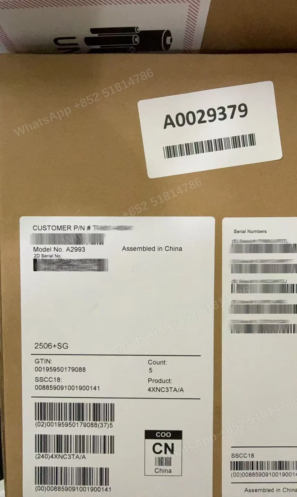 Tablets(平板電腦)-Asis-iPad Mini 7（2024）A17 Pro-Wi-Fi-A2993-TA-A-256GB-Active - LiuDao stock photo 1