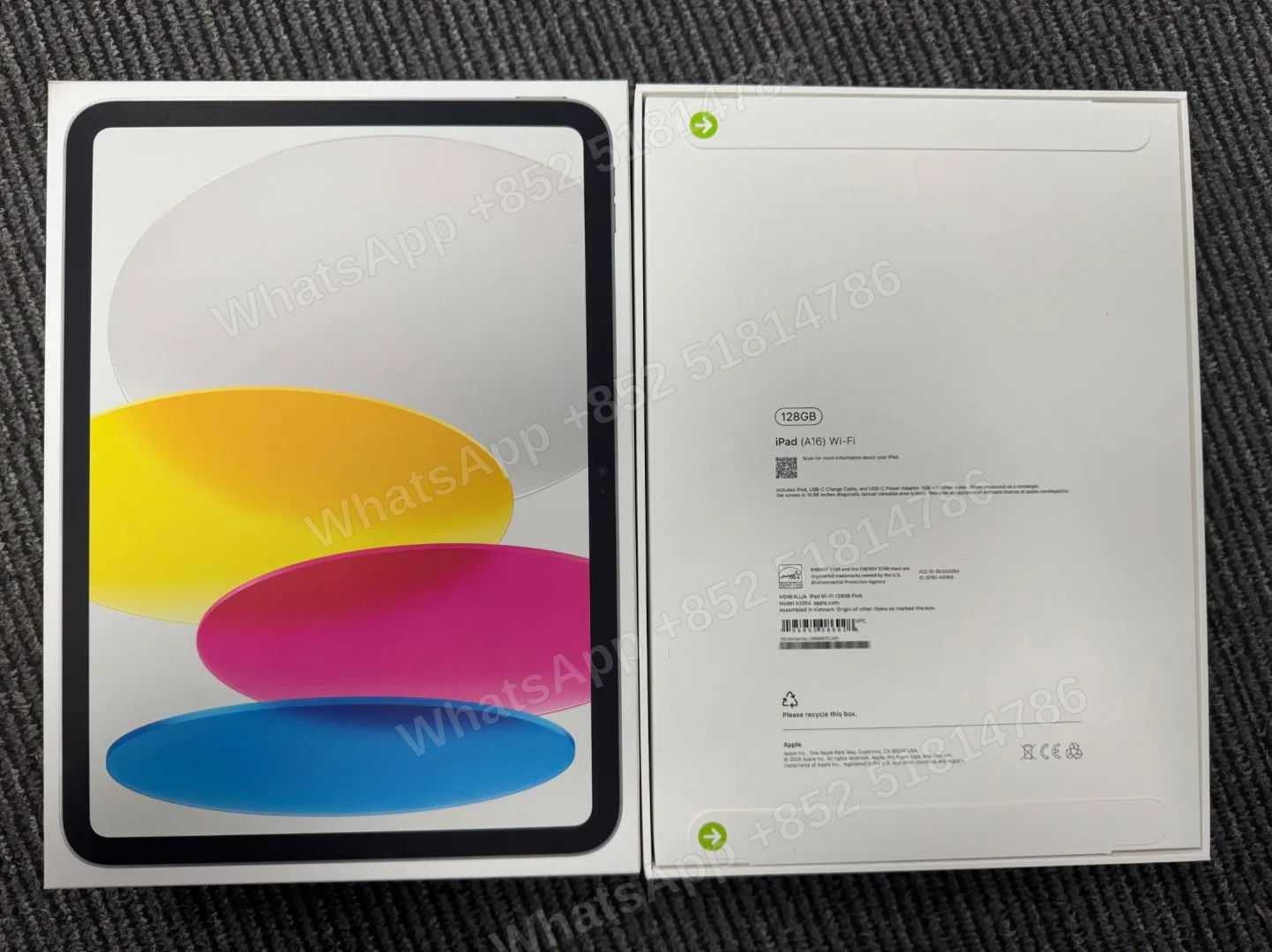 Tablets(平板電腦)-Brand new-iPad 11（2025）A16-Wi-Fi-A3354-LL-A-128GB-Not Activate - LiuDao stock photo 4