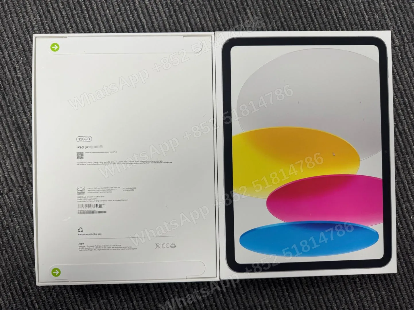 Tablets(平板電腦)-Brand new-iPad 11（2025）A16-Wi-Fi-A3354-LL-A-128GB-Not Activate - LiuDao stock photo 2