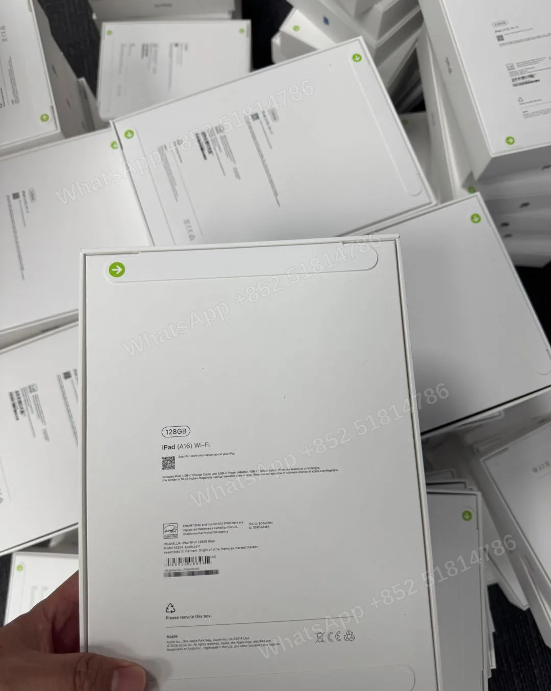 Tablets(平板電腦)-Brand new-iPad 11（2025）A16-Wi-Fi-A3354-LL-A-128GB-Not Activate - LiuDao stock photo 3