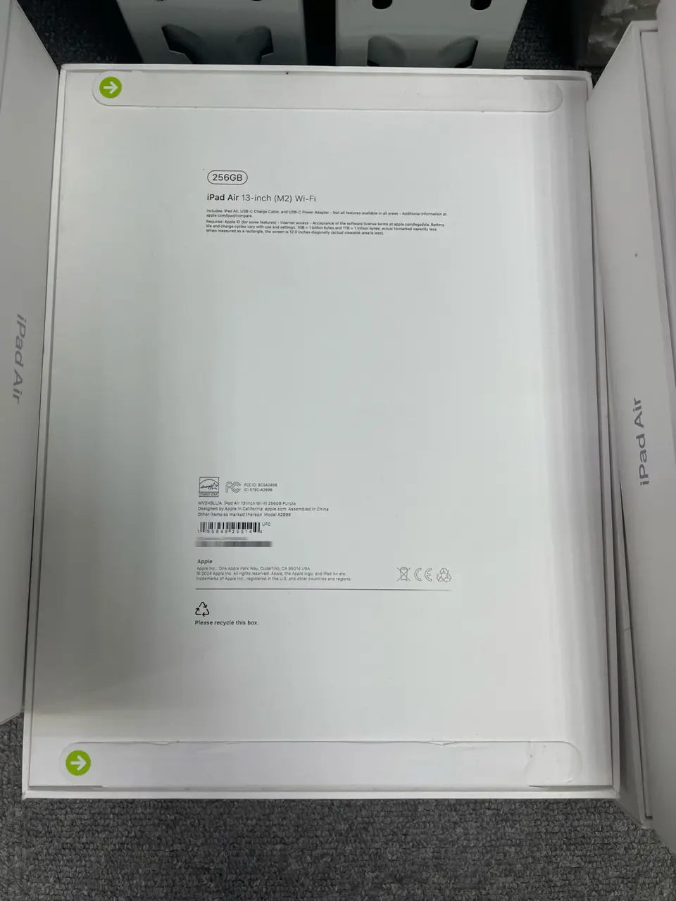Tablets(平板電腦)-Brand new-iPad Air 6 13-inch（2024）M2-Wi-Fi-A2898-LL-A-256GB-Not Activate - LiuDao iPad stock photo 1