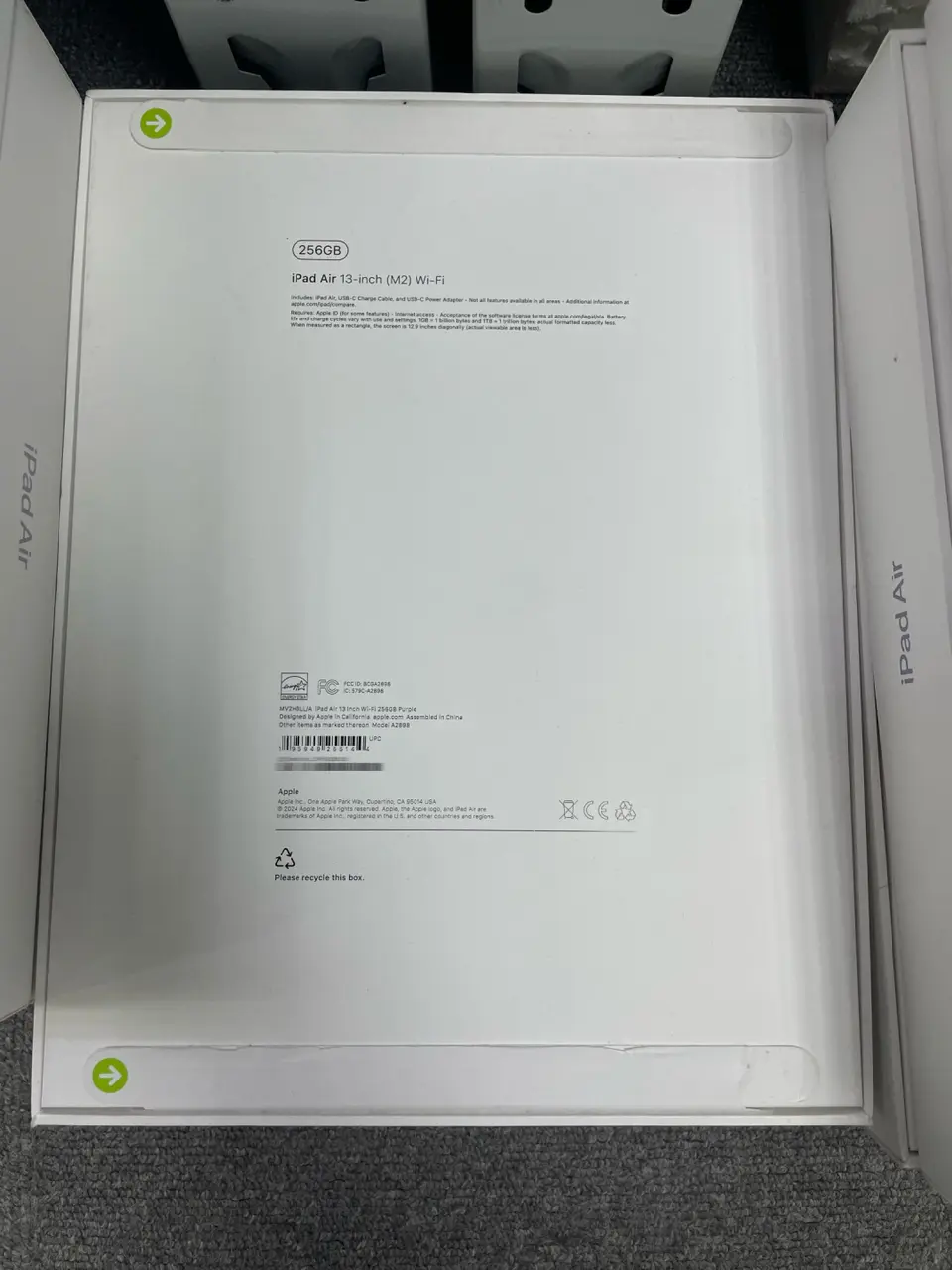 Tablets(平板電腦)-Brand new-iPad Air 6 13-inch（2024）M2-Wi-Fi-A2898-LL-A-256GB-Not Activate - LiuDao iPad stock photo 1
