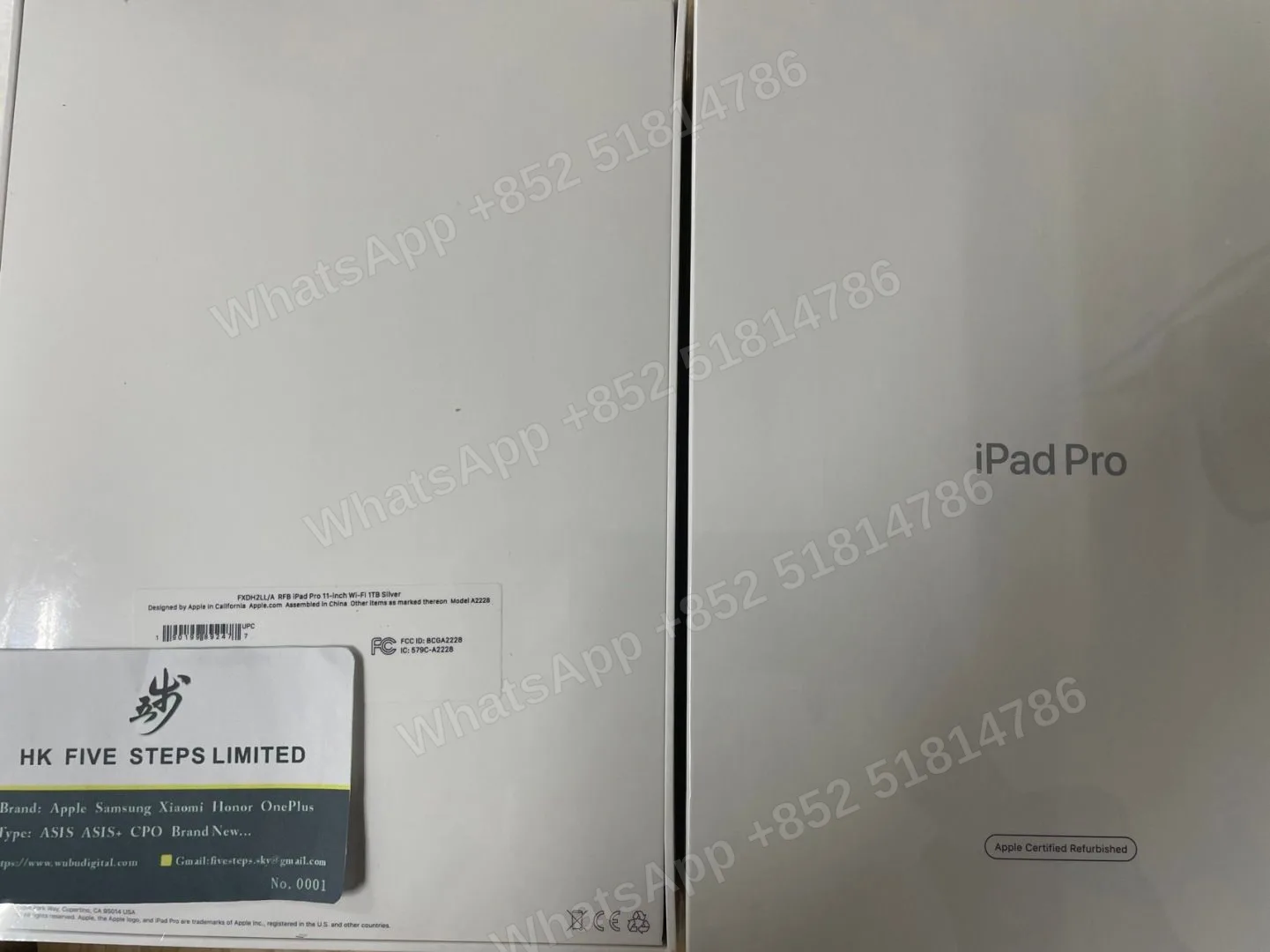 Tablets(平板電腦)-CPO-iPad Pro 11-inch Gen 2（2020）-Wi-Fi-A2228-LL-A-1TB-Not Activate - LiuDao stock photo 1