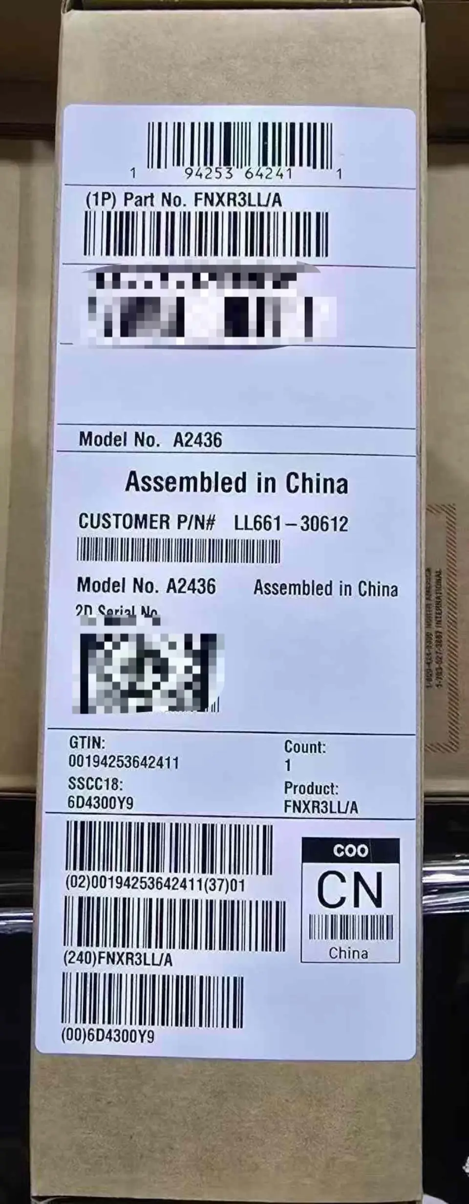 Tablets(平板電腦)-CPO-iPad Pro 12.9-inch Gen 6（2022）M2-Wi-Fi-A2436-LL-A-256GB-Not Activate - LiuDao iPad stock photo 1