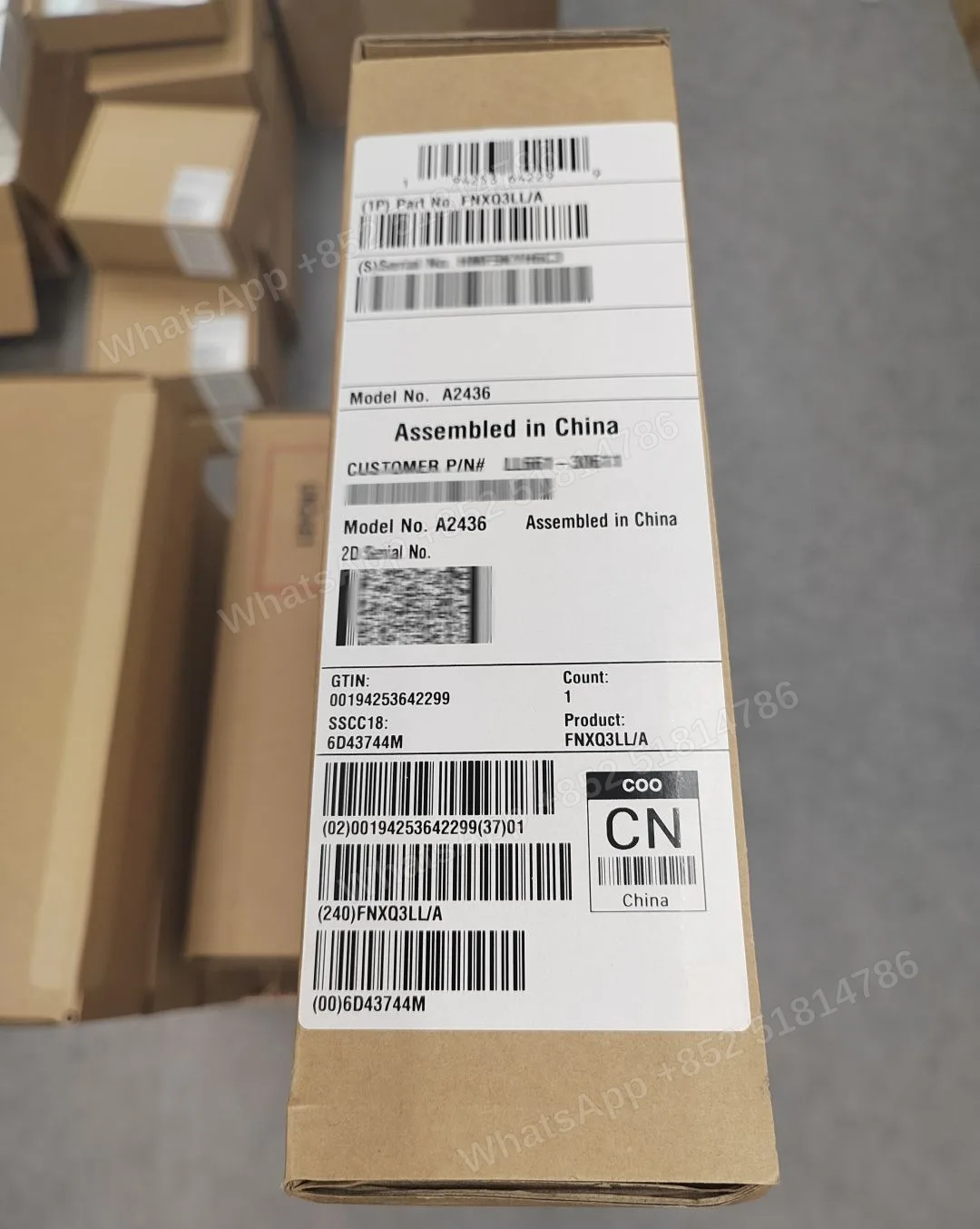 Tablets(平板電腦)-CPO-iPad Pro 12.9-inch Gen 6（2022）M2-Wi-Fi-A2436-LL-A-128GB-Not Activate - LiuDao stock photo 1