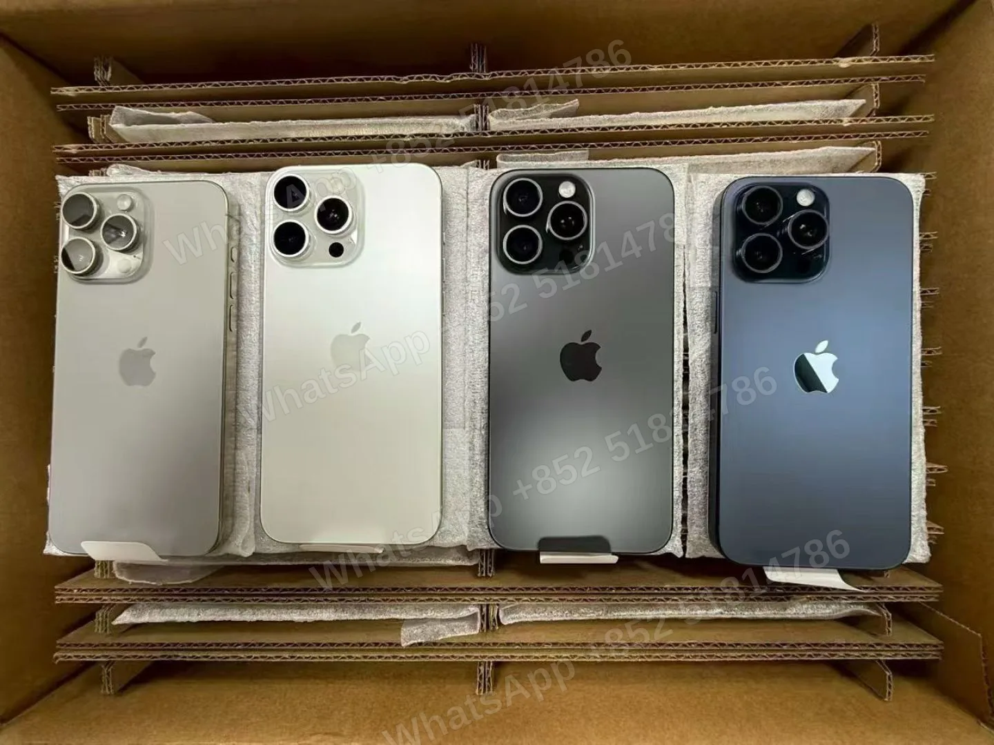 WTS ASIS～ 亚太版1SIM，美版 eSIM 15Pro 128/256/512/1TB、 - LiuDao stock photo 1